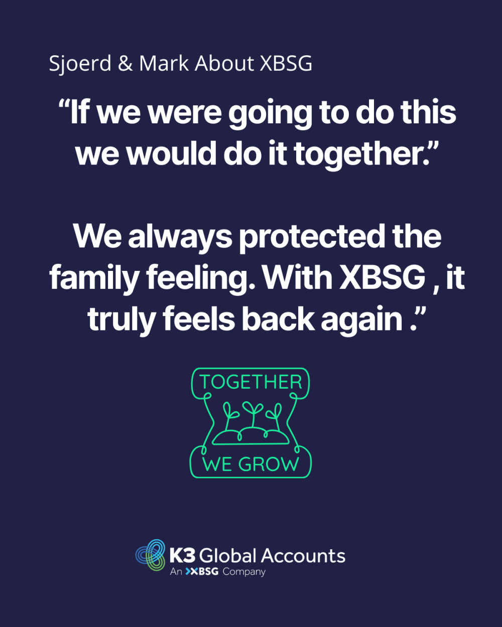 An interview with Mark and Sjoerd about 25 years of building together