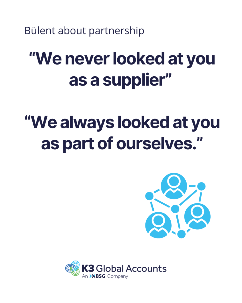 Bulent Erkmen from Ikea Turkey about trust & partnership